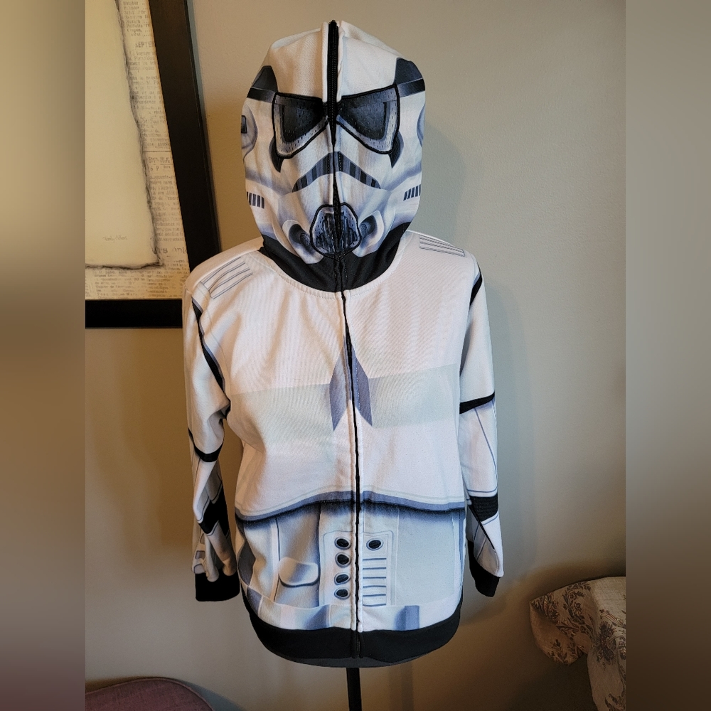 Star Wars R2D2 Zip Jacket w/Hood (Mask) - Picture 3 of 7